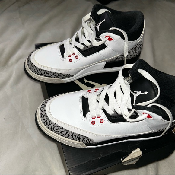 Air Jordan 3 Retro Infrared 23 GS  7Y/ Women’s 8.5/398614-123 - Picture 4 of 15